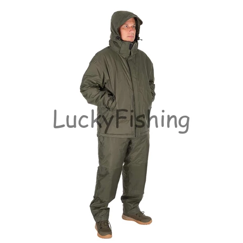 Fox Collection Winter Suit - Kétrészes Thermo ruha Szett - Zöld - 3XL