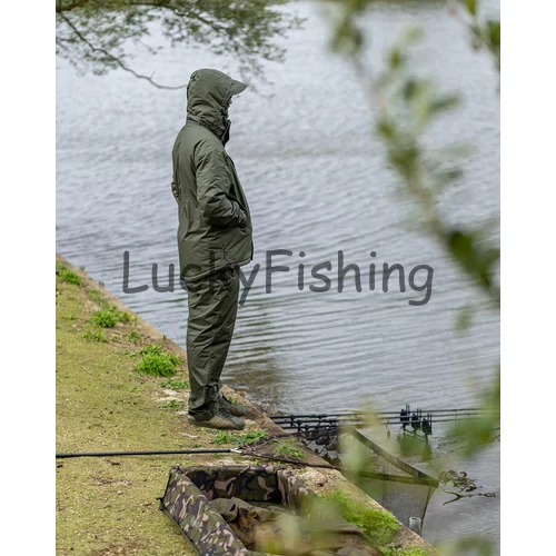 Fox Collection Winter Suit - Kétrészes Thermo ruha Szett - Zöld - 3XL
