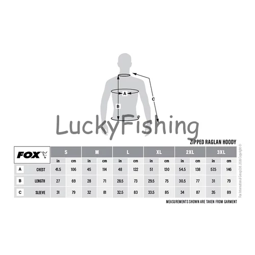 FOX Collection Cipzáras Hoody - Pulóver - Zöld - S