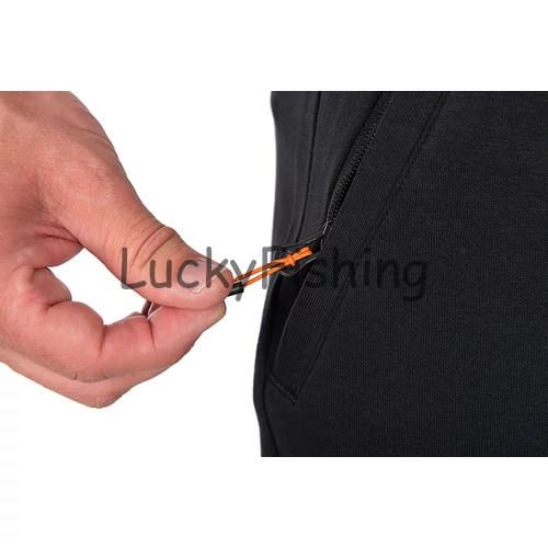 FOX Classic Jogger - Szabadidőnadrág - Fekete/Narancs - 3XL
