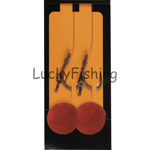 Fox EDGES™ Curve Short Fluoro D-Rigs Előkötött Bojlis Horog 2 30lb 2pcs