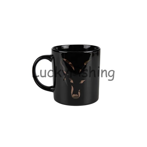 Fox Black and Camo Head Ceramic Mug - KERÁMIA Bögre