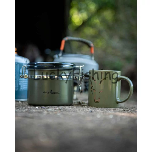 Fox Cookware Coffee/Tea Khaki Storage Tea Kávé Tároló 860ml