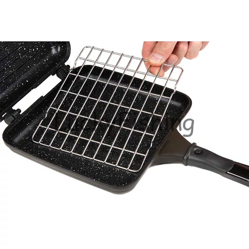 Fox Cookware Multi-Pan Khaki – Dupla serpenyő 198x185x45mm