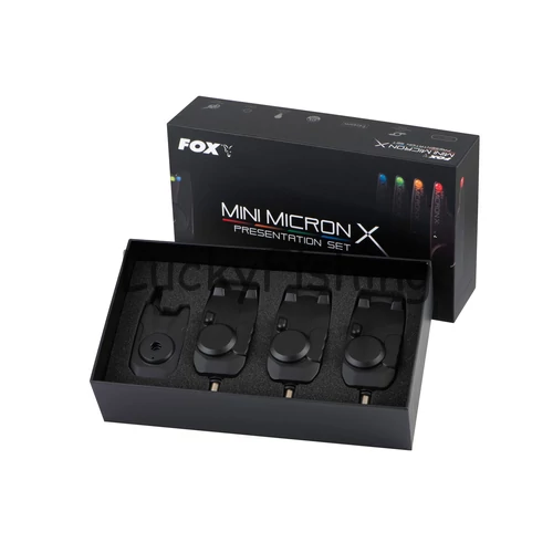 FOX Mini Micron X Elektromos Kapásjelző szett 3+1
