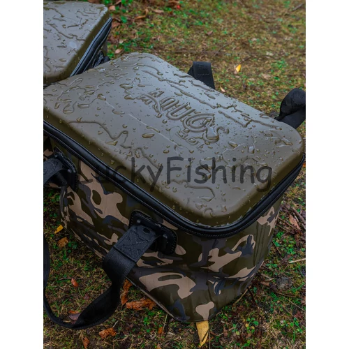 Fox Aquos Camolite Coolbag vízálló Sokoldalú tároló 20L 37×22×27,5cm