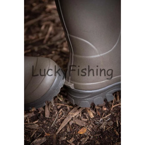 Fox Neoprene Lined Camo khaki Wellies Csizma UK10 EU44
