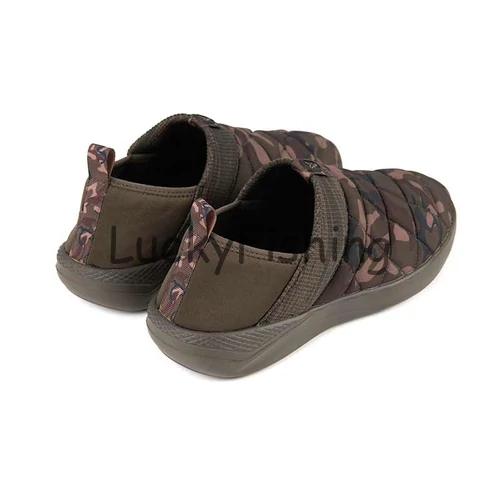 Fox Camo/Khaki Bivvy Slippers Papucs