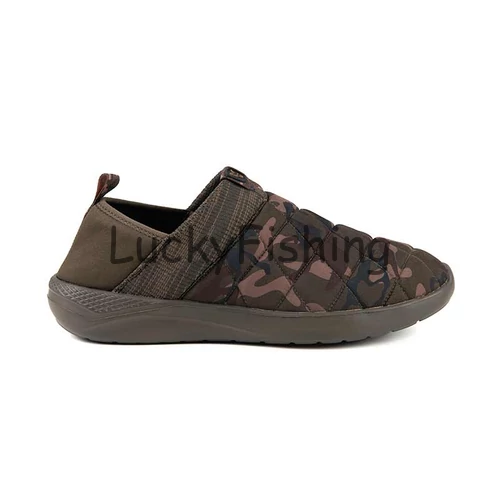 Fox Camo/Khaki Bivvy Slippers Papucs