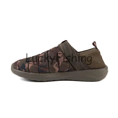 Fox Camo/Khaki Bivvy Slippers Papucs