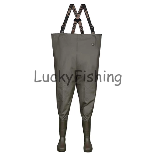 Fox Khaki HD XL PVC Waders Melles Csizma 45
