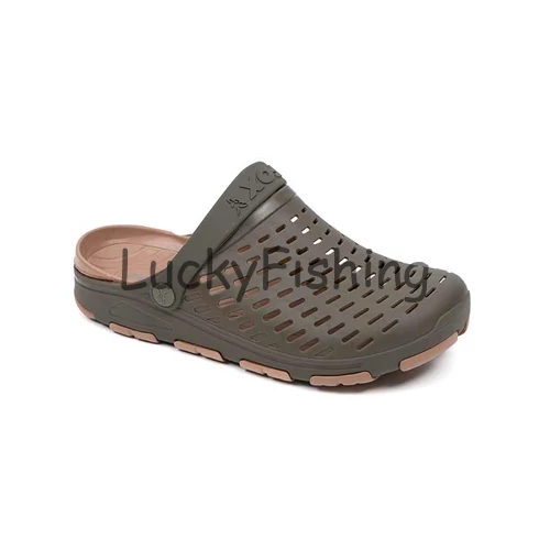 Fox Khaki Clogs Horgász Papucs - 43