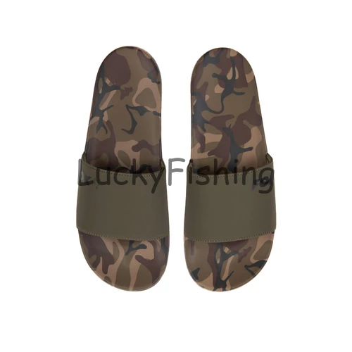 Fox Sliders Khaki/Camo Papucs 41