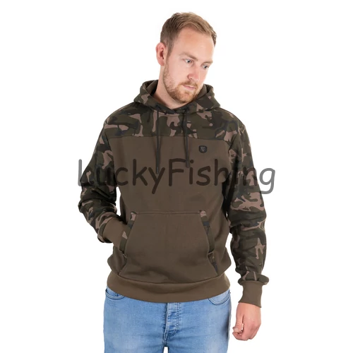 Fox Khaki / Camo Hoody kapucnis pulóver - XL
