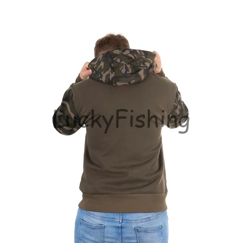 Fox Khaki / Camo Hoody kapucnis pulóver - XL