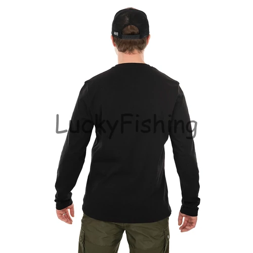 FOX Long Sleeve Black/Camo T-Shirt HOSSZÚ UJJÚ PÓLÓ - S