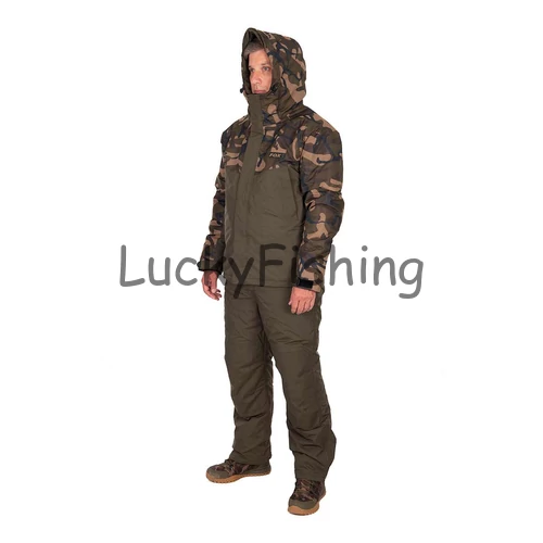Fox Khaki/Camo Wintersuit Kétrészes Thermo ruha - M
