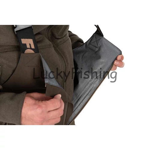 Fox RS25K Salopettes Vízálló Kantáros Horgász Nadrág - Khaki - 4XL