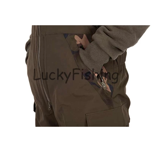 Fox RS25K Salopettes Vízálló Kantáros Horgász Nadrág - Khaki - 4XL