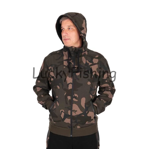 Fox Premium 310 Zipped Hoodie - Camo - Zipzáras Pulcsi - 2XL