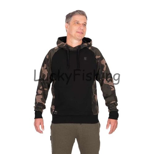 Fox Premium 310 Black/Camo kapucnis pulóver - 2XL