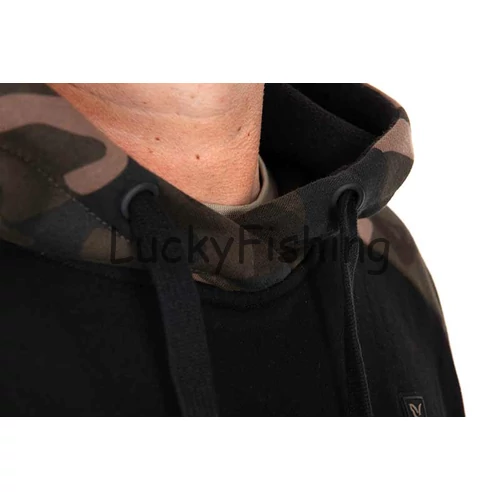 Fox Premium 310 Black/Camo kapucnis pulóver - 2XL