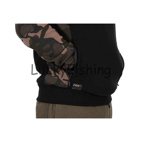 Fox Premium 310 Black/Camo kapucnis pulóver - 2XL