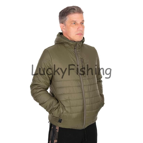 Fox Quilted 100 Jacket - Olive Kabát - S