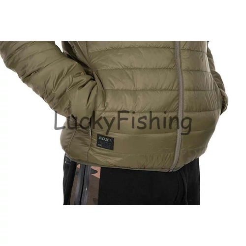 Fox Quilted 100 Jacket - Olive Kabát - S