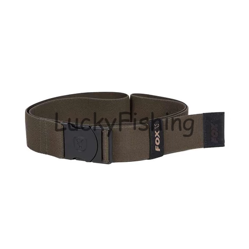 Fox Rugalmas Öv Khaki - Standard 101cm