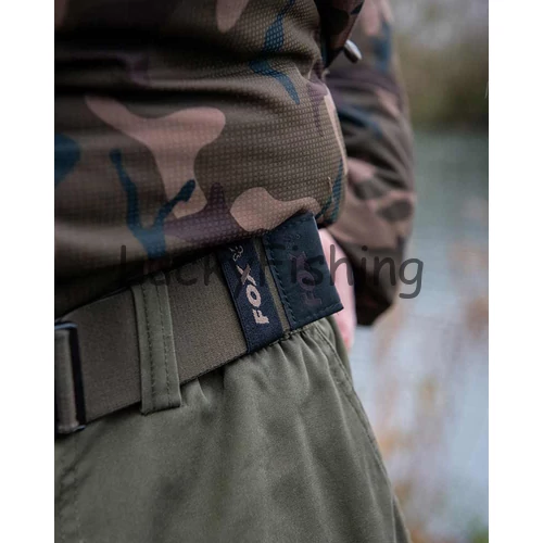 Fox Rugalmas Öv Khaki - Standard 101cm