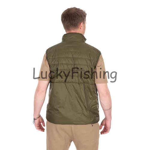 Fox Olive Quilted 100 Gilet Olive Mellény - L