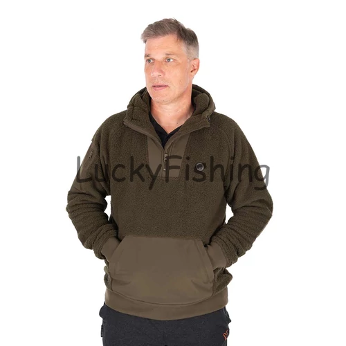 Fox Olive Sherpa Hybrid Jacket – Horgász Kabát – M