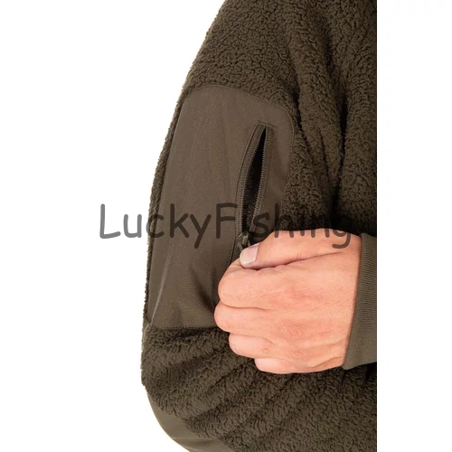 Fox Olive Sherpa Hybrid Jacket – Horgász Kabát – M