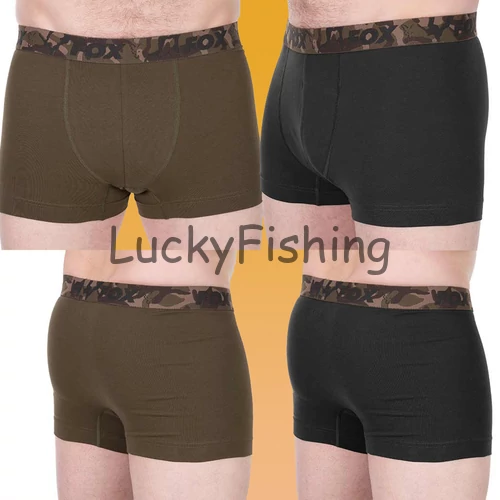 FOX Boxeralsó szett – 2db (khaki/fekete) – L