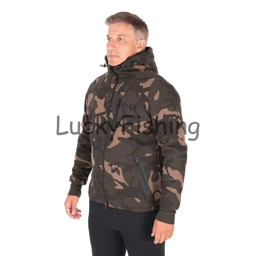 FOX Camo Full Zip Prem Sherpa 310 Hoodie Pulóver - 2XL