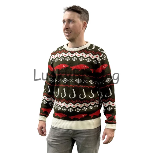 Fox Xmas Jumper – Karácsonyi pulóver - 2XL