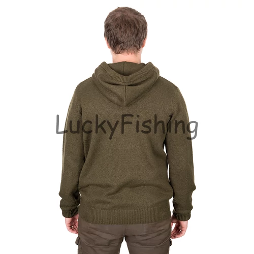 Fox Xmas Hoodie – Karácsonyi kapucnis pulóver - S