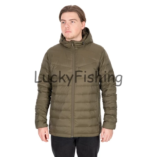 FOX Explorer Downfill Packaway Khaki Jacket - Pehelykabát - L