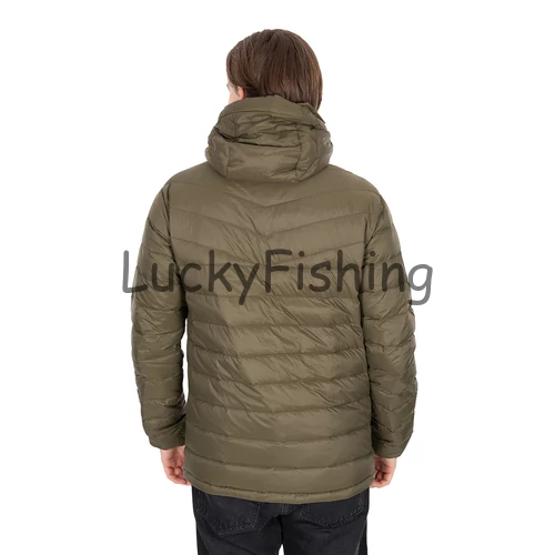 FOX Explorer Downfill Packaway Khaki Jacket - Pehelykabát - L