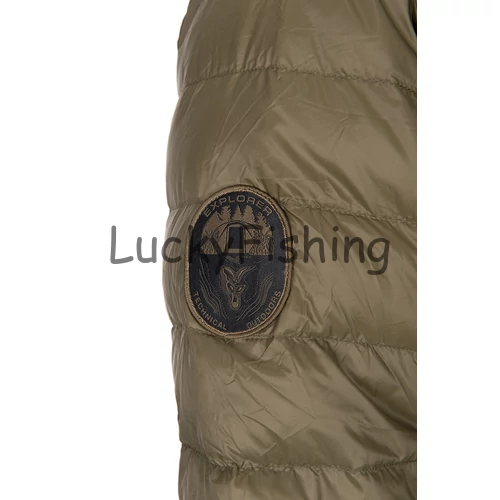 FOX Explorer Downfill Packaway Khaki Jacket - Pehelykabát - L