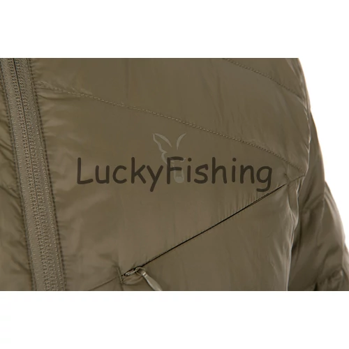 FOX Explorer Downfill Packaway Khaki Jacket - Pehelykabát - L