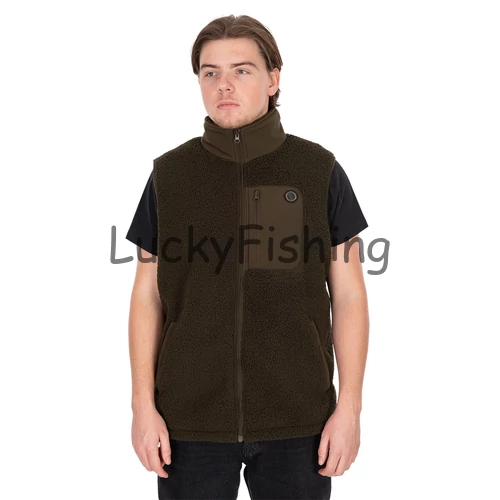 Fox Olive Sherpa Hybrid Gilet - Horgász Mellény - M