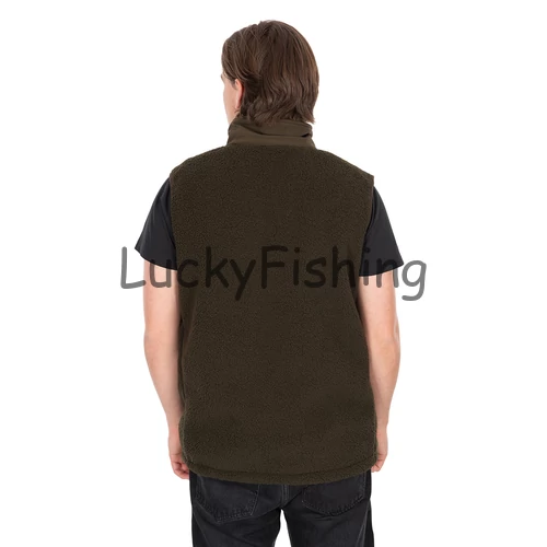 Fox Olive Sherpa Hybrid Gilet - Horgász Mellény - M