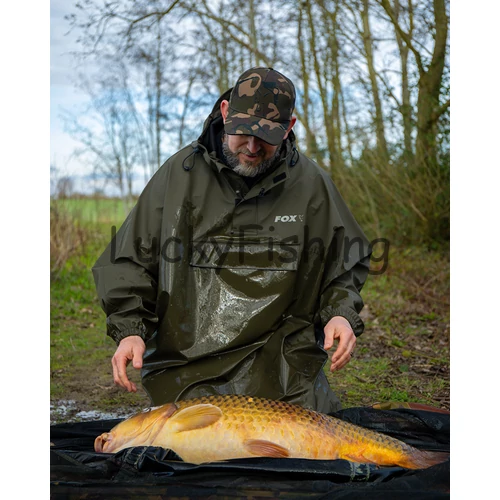 Fox Khaki Poncho - One Size