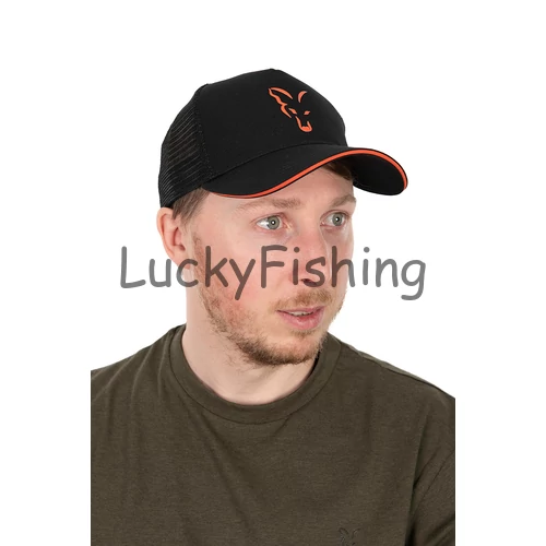 Fox Collection trucker Black&Orange