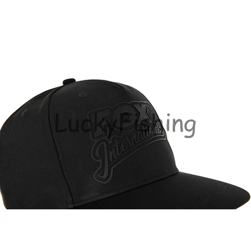 Fox Black/Camo Flat Peak Snapback Cap Baseball Sapka