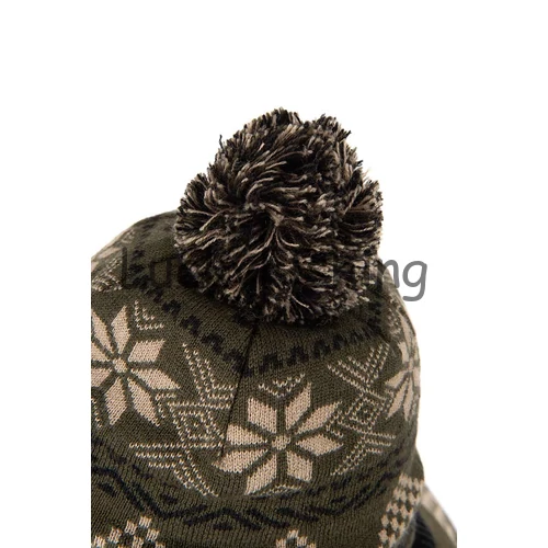 Fox Festive Bobble Karácsonyi Bojtos Sapka