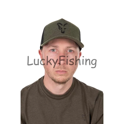 Fox Collection Trucker Cap - Green/Black - Baseball Sapka
