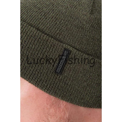 Fox Collection Beanie - Green/Black - Meleg Sapka
